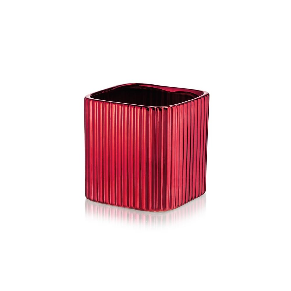 NAIROBI CUBE 13.5X13.5X13.5 RED ELECTROPAIN